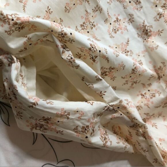 Who What Wear Women Ruffle Charming Floral Midi Dress NWT Size S - Picture 11 of 15